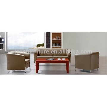 5 seats leather waiting _seat sofa set IG131