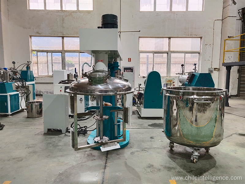 High Processing Capacity 22kw concentric dual-shaft mixer