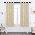 Star Foil Printed Bedroom Blackout Curtain