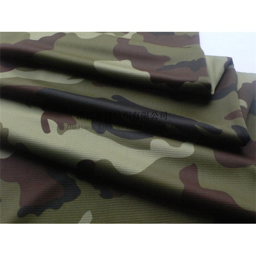 Polyester Knitting Camouflage Fabric for T-shirt