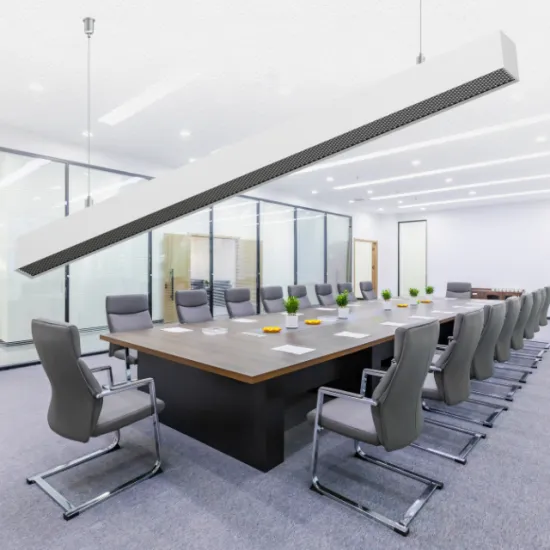 RONSE CCT Switchable Linear Light Gold Pendant Indoor Office Lighting