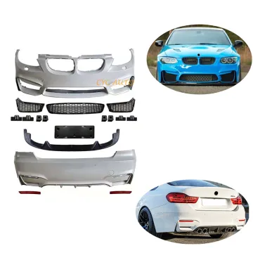 Car Bodykit M4 Style Bumper with Lip for BMW 3 Series E90/E92/E93 2 Door 2006-2013
