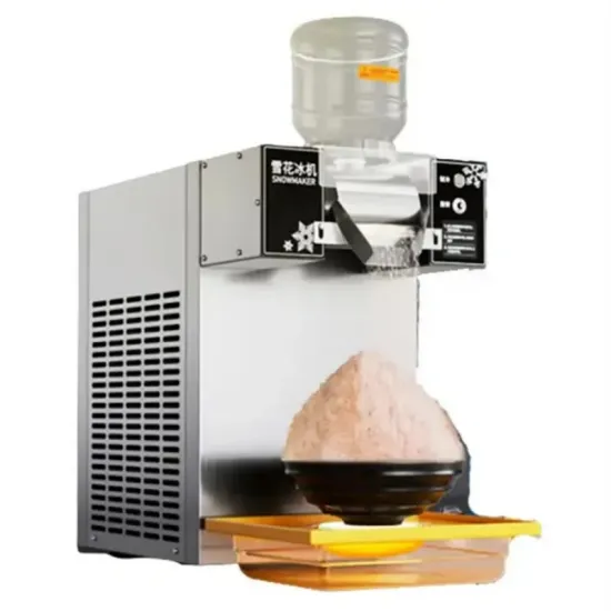 Full Automatic Commercial Snow Bingsu Ice Shaver Machine for Korean Style Bingsu