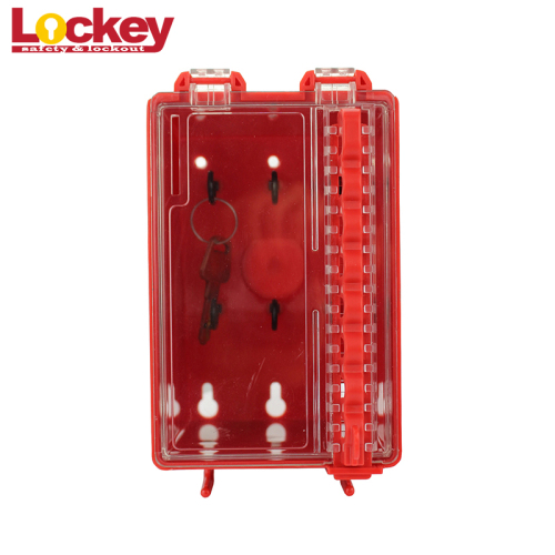 Wall-Mounted Small Hanging Safety Group Lockout Plastic Box