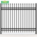 PVC Coated Wrought Iron Steel Picket Fence