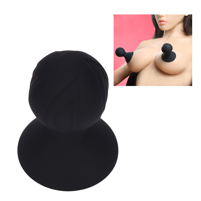2 Pcs Silicone Nipple Enhancer Nipple Stimulator Massager Nipple Sucker Vacuum Breast Massager Breast Pump Stimulator for Female