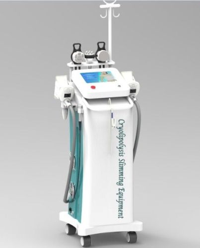 Vacuum Cryolipolysis Slimming Machine , Cavitation Cellulite Removal