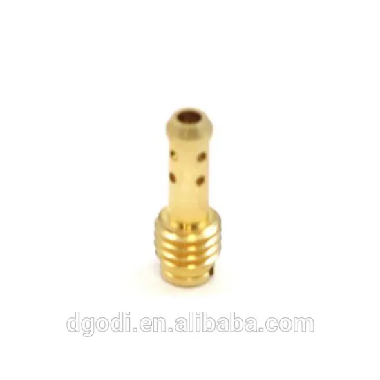 custom service CNC machined engine pilot jet for carburetor