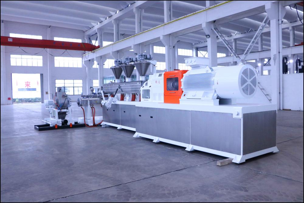 Half automatic HFFR making machine line