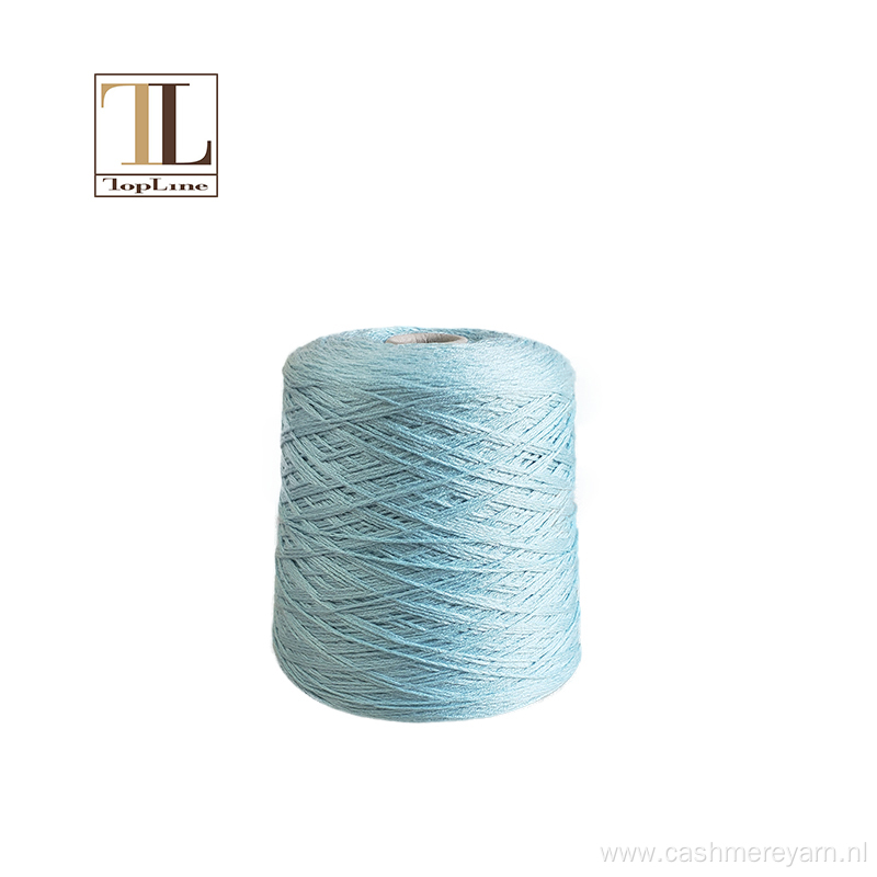 Consinee cashmere silk tape yarn blend