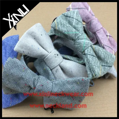 Wholesale Silk Cotton Mens Bow Ties