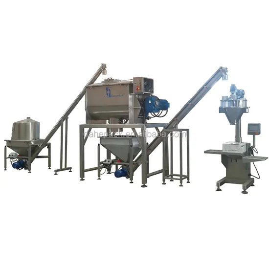 Factory Packing Line Powder Mixing and Packing Machine