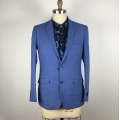 100%Polyester wedding blue men's breathable suit