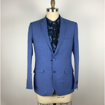 100%Polyester wedding blue men's breathable suit