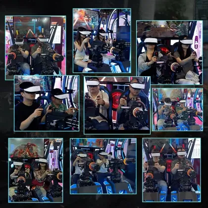 Laser Tag Gun Vest Battle Game Set - Commercial Shooting Game Equipment for Indoor and Outdoor Use