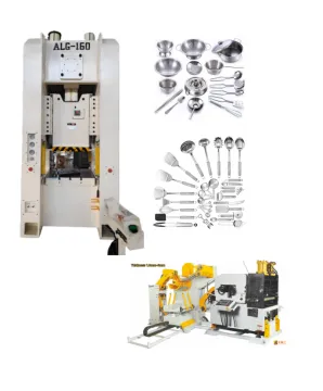 High Precision Punching Stamping Power Press Machine for Home Utensils