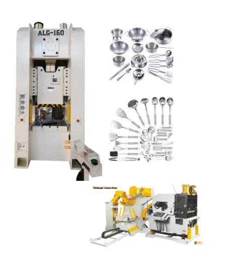 High Precision Punching Stamping Power Press Machine for Home Utensils