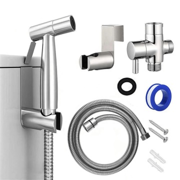 2024 New Arrival Portable Smart Travel Toilet Bidet Sprayer with Hot and Cold Faucet - In Stock