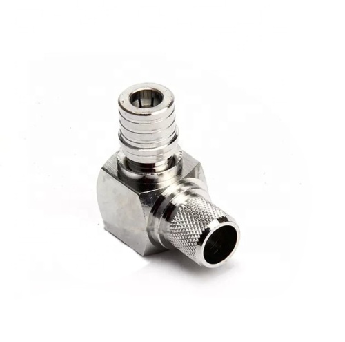 male QMA connector for LMR400 RG8 cable