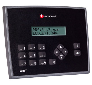 Unitronics Jazz textual HMI + full-function PLC