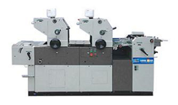 double color offset printing machine