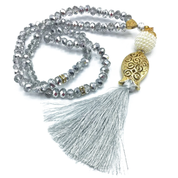 99 Beads Crystal Tasbeeh Islamic Prayer beads - Perfect Spiritual Aid and Devotional Tool