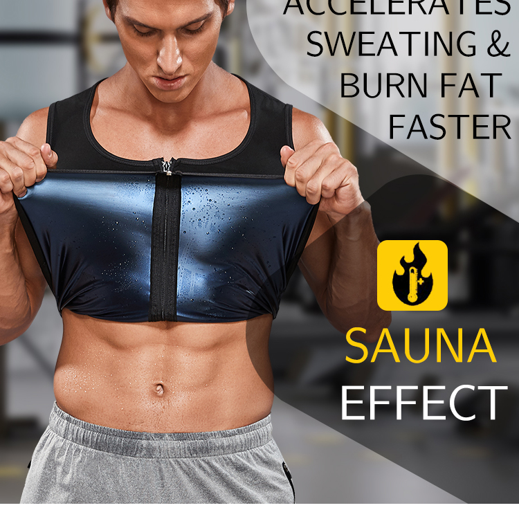 Tập thể dục Giảm cân Eo Trainer Mồ hôi Sauna Vest