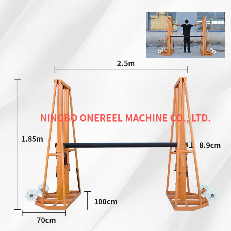 Heavy duty cable drum stand (4)