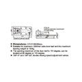 Floor Springs with Speed Adjustment Valves