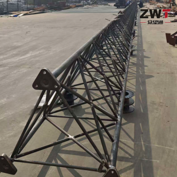Torre estaiada profissional para aplicações industriais