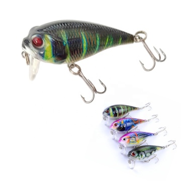 MISTER LURE 9g 5.5cm 4 Colors Square Tongue Floating Crankbait Lure