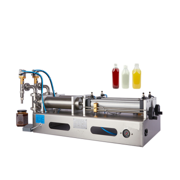 Pneumatic Filler Fruit Juice Filling Machine for Beverage Bottles 100-1000ml