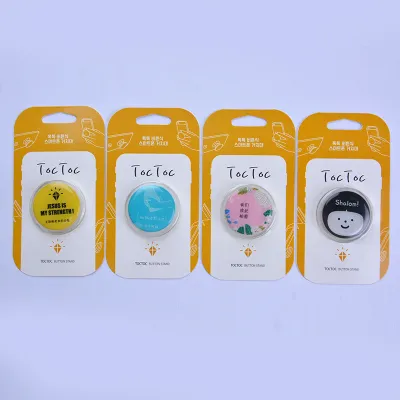 Custom Pop up Phone Socket Free Sample Phone Grip Finger Holder Custom Logo