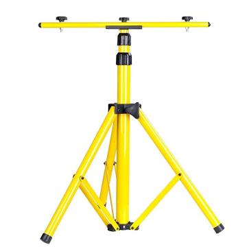 Adjustable Yellow 1.6m Work Light Tripod Stand for Flood LED - Telescoping Portable Floodlight