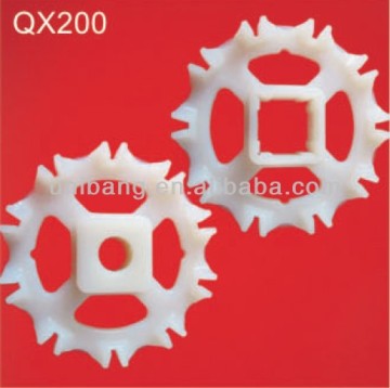plastic chain drive sprockets for moudlar belt QX100 (Uni SNB-M2)