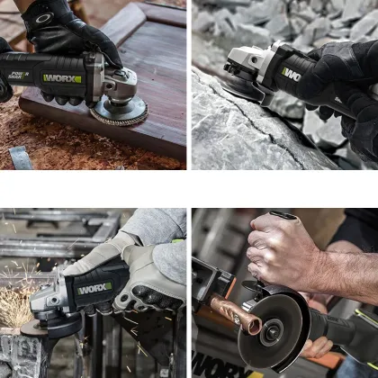 WORX Brushless motor WU808 angle grinder 20V power share battery with ku270 ,ku390 ,ku230