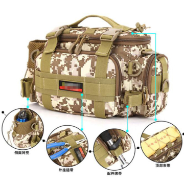 Large Capacity Multifunctional Outdoor Sports Fishing Tackle Bag - Waist Pack & Lures Organizer