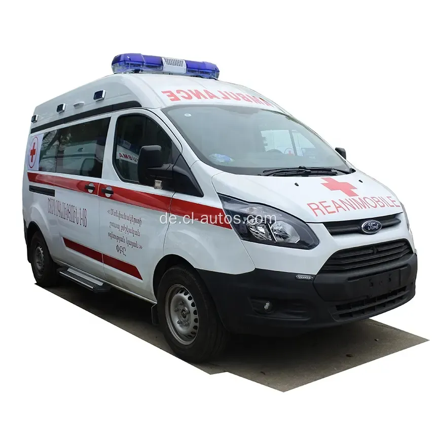 Ford Diesel 4x2 Ambulance Patient Transfer Transport Fahrzeug Ambulanz