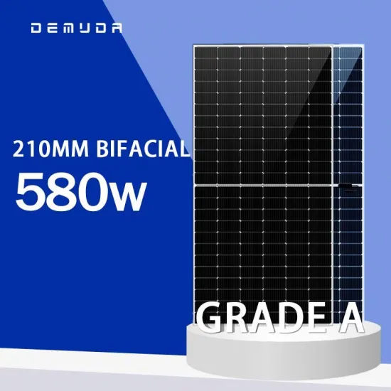 600W Double Glass Percium Monocrystalline Bifacial Half Cut Cell Solar Panel with 30 Years Warranty