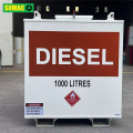 Diesel cube 1000l self bunded petrol gasoline tank