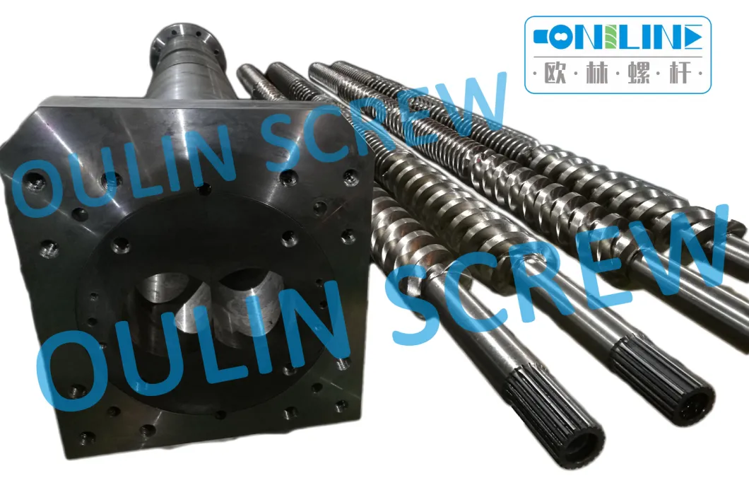 Bimetallic Twin Parallel Screw and Barrel for Spc Floor