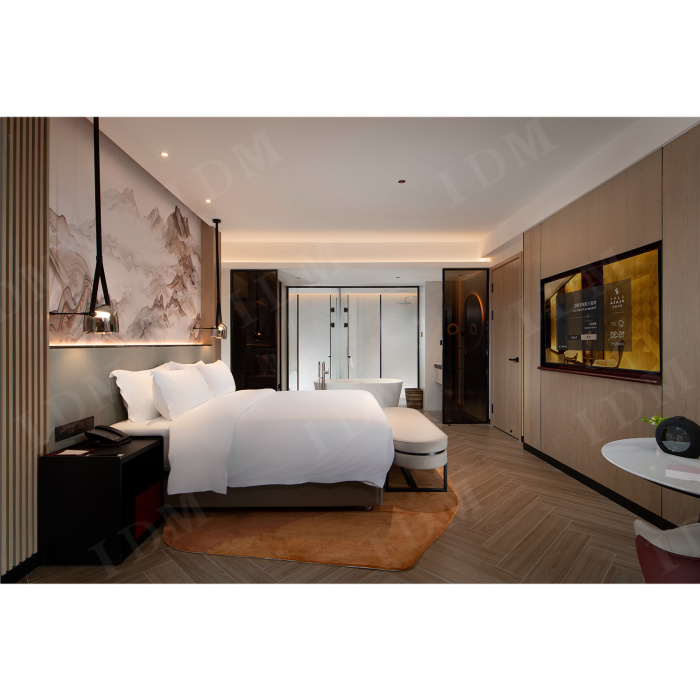 Projeto de luxo Design moderno hot. quartos móveis