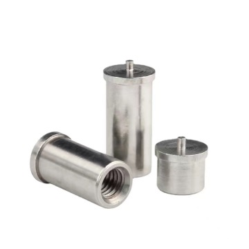 Stainless Steel Welding Stud Screws with Internal Thread, Nut Column Nuts and Tip Ignition: DIN 32501 Standards