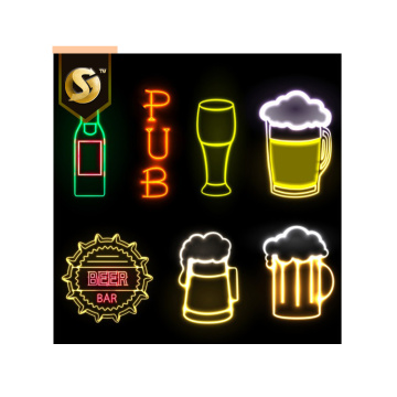 Benutzerdefinierte Werbung Neon Letters Logo Sign