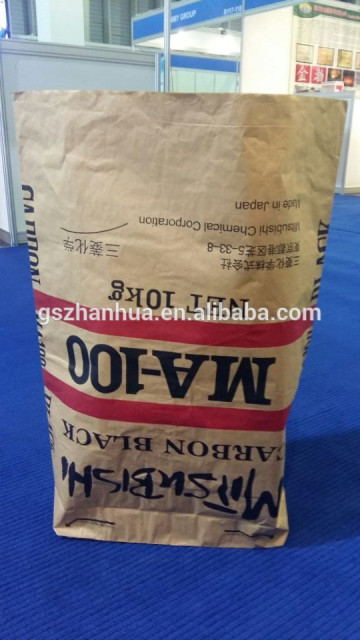 Multilayer 2-5 ply kraft paper bag