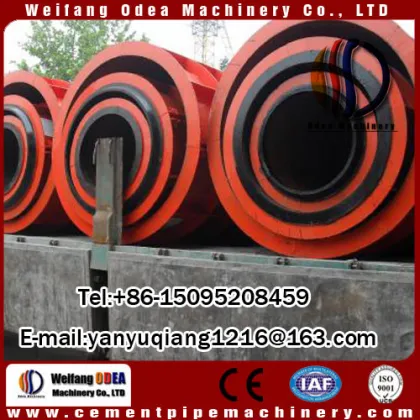 Cement pipe making machinery drainage pipe machine