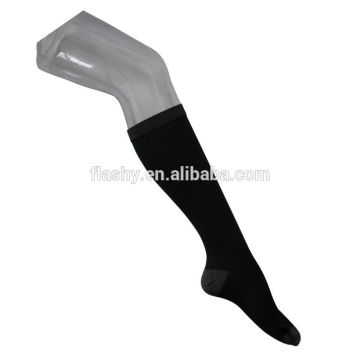 Ladies Woman Rib nylon/spandex sport travel compression socks