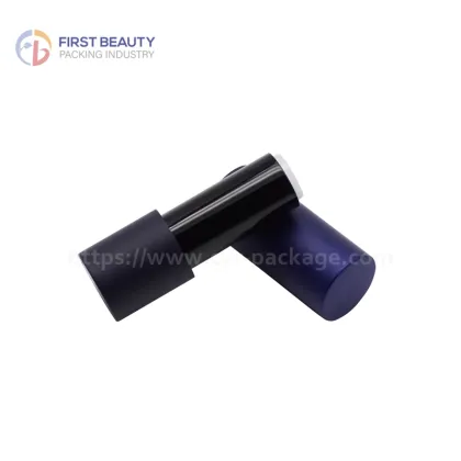 Blue Magnetic Lipstick Tube Gradient Metal Lipstick Tube