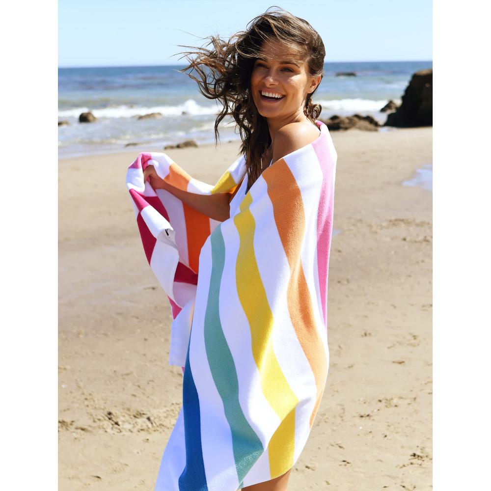 Water Absorbent Cotton Oversized Classic Beach Towels