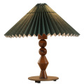 Lámparas de mesa decorativas de madera LEDER